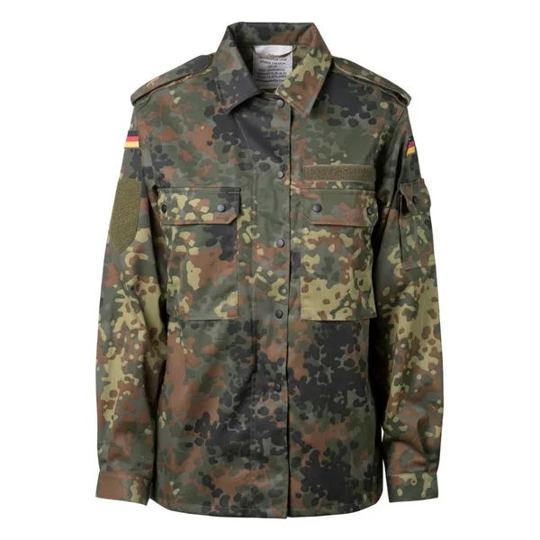 Bundeswehr Feldbluse Soldatinnen 5-Farben Tarndruck – 35% Polyester, 65% Baumwolle