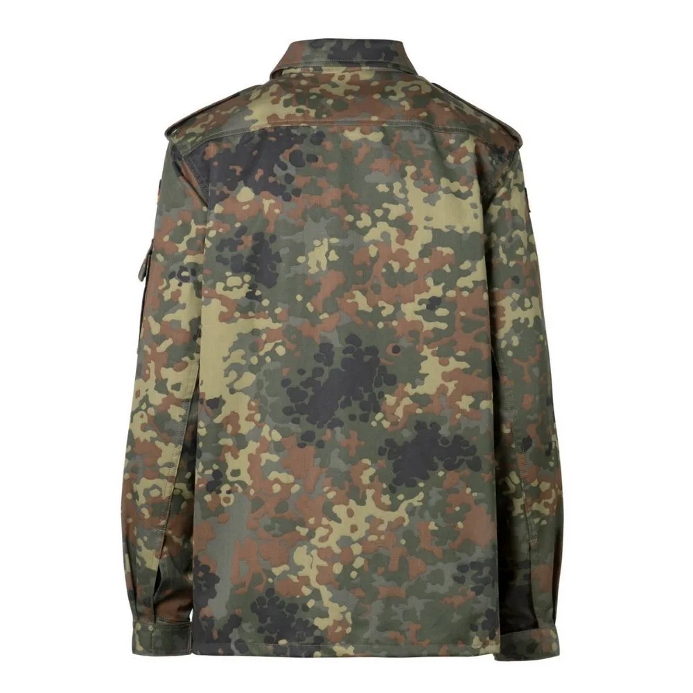 Bundeswehr Feldbluse Soldatinnen 5-Farben Tarndruck – 35% Polyester, 65% Baumwolle