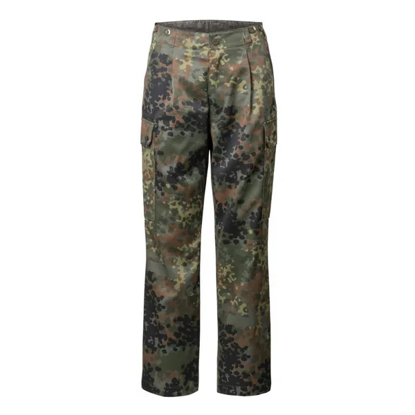 Bundeswehr Feldhose Soldatinnen 5-Farben Tarndruck – 35% Polyester, 65% Baumwolle